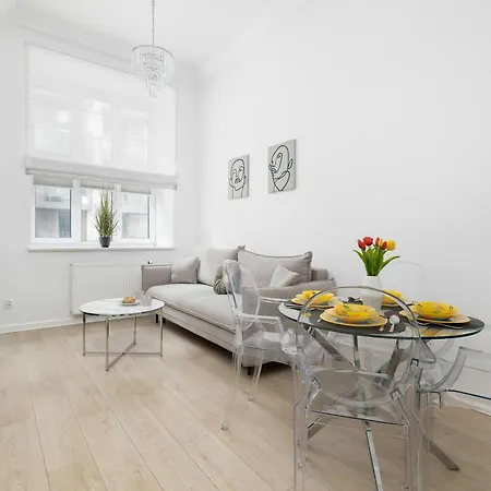 Calm & Functional In With Smarttv And Place For Remote Work By Renters Apartamento Lublin