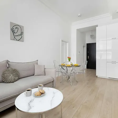 Calm & Functional In With Smarttv And Place For Remote Work By Renters * Lublin