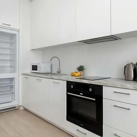 Calm & Functional In With Smarttv And Place For Remote Work By Renters Apartamento *