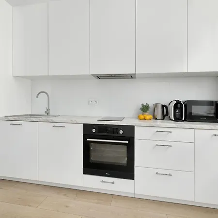Calm & Functional In With Smarttv And Place For Remote Work By Renters * Lublin