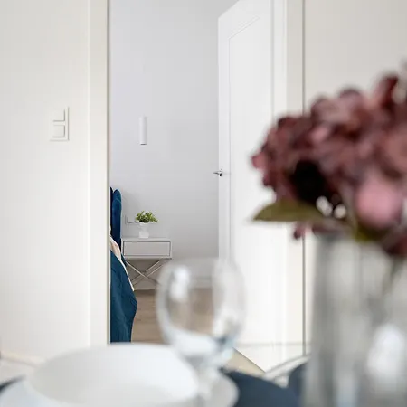 Calm & Functional In With Smarttv And Place For Remote Work By Renters * Lublin